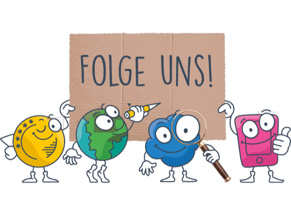 Folge uns!